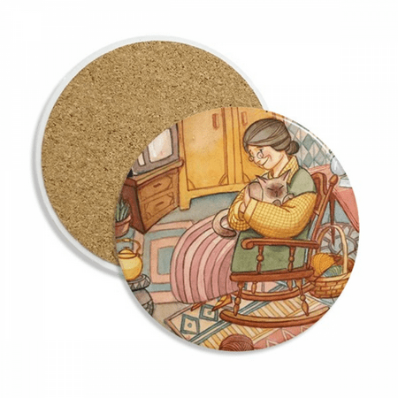 Miaoji Painting Watercolor Cat Wool Granny Coaster Cup Mug Tabletop Protection Absorbent Stone
Miaoji Painting Watercolor Cat Wool Granny Coaster Cup Mug Tabletop Protection Absorbent Stone
