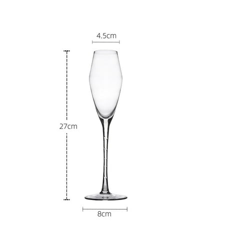 

Creative Twisting Red Wine Glass Champagne Glass Bar Restaurant Home Twisting Crystal Goblet Wine Glasses 2022