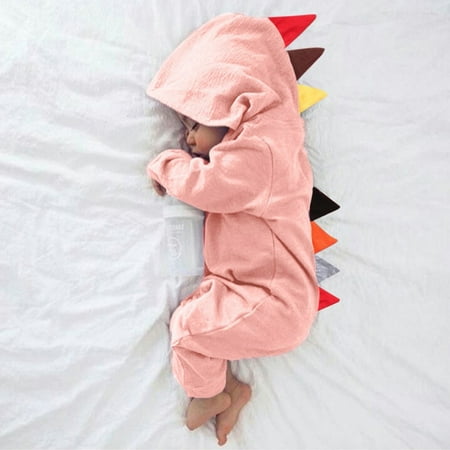 Clothes Dinosaur Romper Jumpsuit Baby Hooded Warm Boys Kids Zipper Girls Girls Romper&Jumpsuit Pink 70
Clothes Dinosaur Romper Jumpsuit Baby Hooded Warm Boys Kids Zipper Girls Girls Romper&Jumpsuit Pink 70