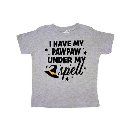 Inktastic I Have My Pawpaw Under My Spell with Cute Witch Hat Gift Toddler Boy or Toddler Girl T-Shirt
Inktastic I Have My Pawpaw Under My Spell with Cute Witch Hat Gift Toddler Boy or Toddler Girl T-Shirt