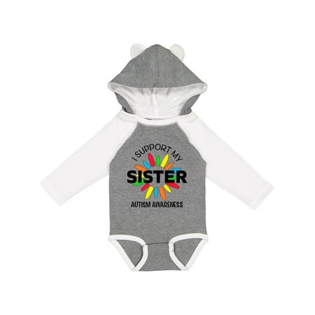 Inktastic I Support My Sister Autism Awareness Gift Baby Boy or Baby Girl Long Sleeve Bodysuit
Inktastic I Support My Sister Autism Awareness Gift Baby Boy or Baby Girl Long Sleeve Bodysuit