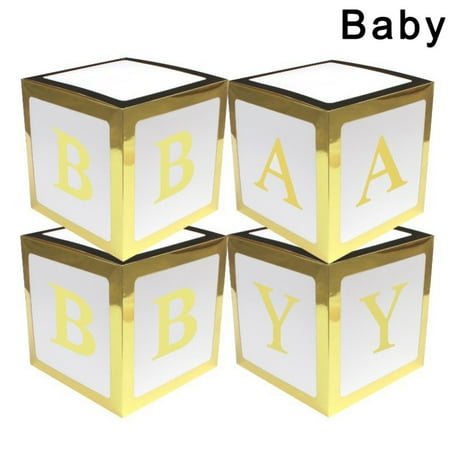 4Pcs/Set Baby Shower Party Decor Balloon Box Transparent Cardboard Box Xmas Gift Baby
4Pcs/Set Baby Shower Party Decor Balloon Box Transparent Cardboard Box Xmas Gift Baby