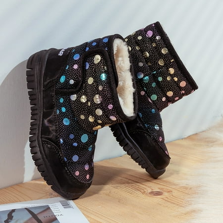 HOBIBEAR Girls Snow Boots Waterproof Velvet Soft-soled Shoes For Fall Winter New
HOBIBEAR Girls Snow Boots Waterproof Velvet Soft-soled Shoes For Fall Winter New