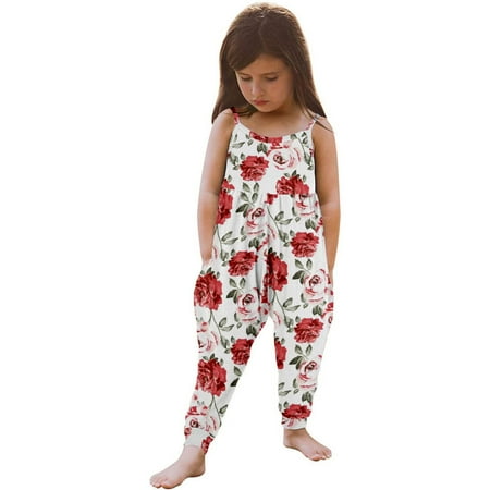 Toddler Girls Kids Jumpsuit One Piece Sleeveless Floral Playsuit Strap Romper Summer Outfits Clothes
Toddler Girls Kids Jumpsuit One Piece Sleeveless Floral Playsuit Strap Romper Summer Outfits Clothes