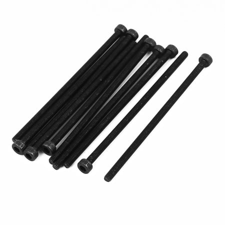 M3x70mm Fully Thread Hex Socket Head Knurled Cap Screw Bolt Black 10pcs
M3x70mm Fully Thread Hex Socket Head Knurled Cap Screw Bolt Black 10pcs