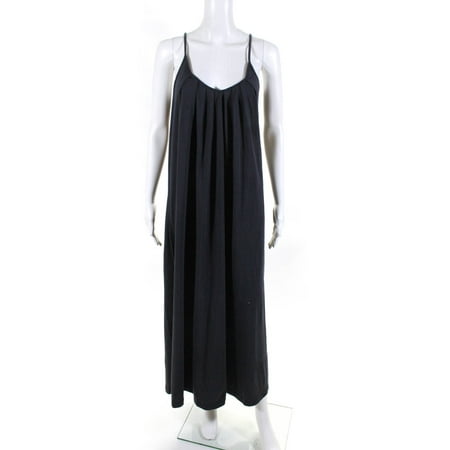 Z Supply Womens Lala Maxi Dress Washed Black Size S