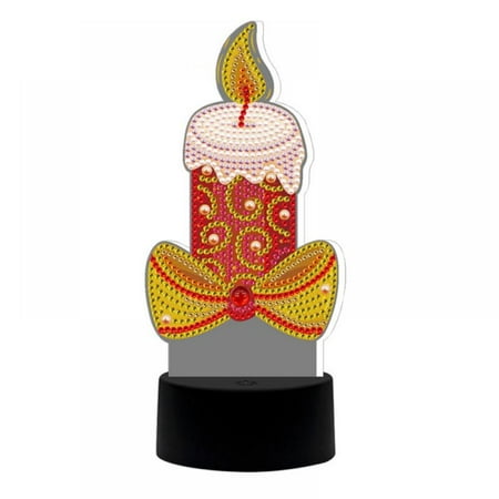 BIG SALE! LED Diamond Painting Lamp 5D Christmas Candle Night Light Crystal Rhinestone LED Night Light Home Decor Lamp Christmas Gifts
BIG SALE! LED Diamond Painting Lamp 5D Christmas Candle Night Light Crystal Rhinestone LED Night Light Home Decor Lamp Christmas Gifts