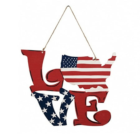 American Independence Day Wooden Pendant LOVE Lightweight Ornament for Home Window Hotel Decoration
American Independence Day Wooden Pendant LOVE Lightweight Ornament for Home Window Hotel Decoration