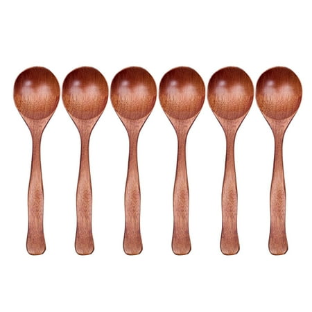6pcs Anti-scald Eco Friendly Natural Solid Wood Spoon Set for Eating Mixing Stirring Honey
6pcs Anti-scald Eco Friendly Natural Solid Wood Spoon Set for Eating Mixing Stirring Honey