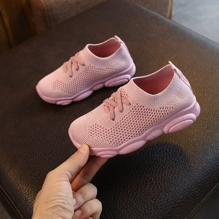 KUNPENG Children Infant Kids Baby Girls Boys Solid Stretch Mesh Sport Run Shoes Pink / 33
KUNPENG Children Infant Kids Baby Girls Boys Solid Stretch Mesh Sport Run Shoes Pink / 33