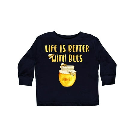 Inktastic Life s Better With Bees 2 Gift Toddler Boy or Toddler Girl Long Sleeve T-Shirt
Inktastic Life s Better With Bees 2 Gift Toddler Boy or Toddler Girl Long Sleeve T-Shirt