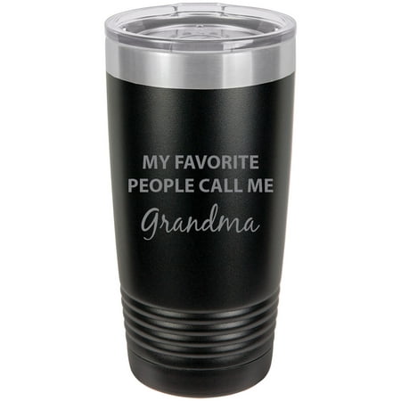 My Favorite People Call Me Grandma Stainless Steel Engraved Insulated Tumbler 20 Oz Travel Coffee Mug Black
My Favorite People Call Me Grandma Stainless Steel Engraved Insulated Tumbler 20 Oz Travel Coffee Mug Black