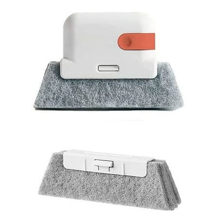 2-in-1 Window Groove Cleaning Brush Creative Window Groove Cleaning Cloth Hand-held Crevice Cleaner Tools Multi-Purpose Household Window Cleaner Tool for Door Gap Track Cleaning Orange Red
2-in-1 Window Groove Cleaning Brush Creative Window Groove Cleaning Cloth Hand-held Crevice Cleaner Tools Multi-Purpose Household Window Cleaner Tool for Door Gap Track Cleaning Orange Red