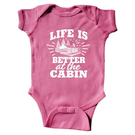 Inktastic Life is Better at The Cabin with Trees and Moon Gift Baby Boy or Baby Girl Bodysuit
Inktastic Life is Better at The Cabin with Trees and Moon Gift Baby Boy or Baby Girl Bodysuit