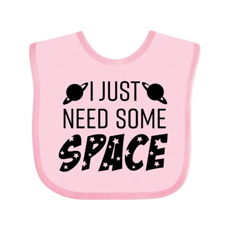 Inktastic I Just Need Some Space Gift Baby Boy or Baby Girl Bib