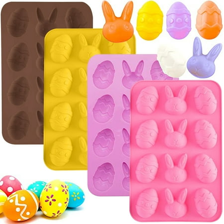 Easter Eggs Silicone Mould Easter Bunny Silicon Moulds For Chocolate Eggs Shaped Mould Baking Pan
Easter Eggs Silicone Mould Easter Bunny Silicon Moulds For Chocolate Eggs Shaped Mould Baking Pan