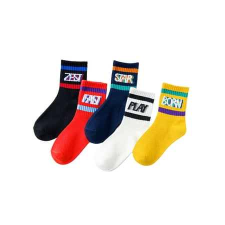 hirigin Cute Kids Cartoon Stocking Child Cotton Breathable Stocking