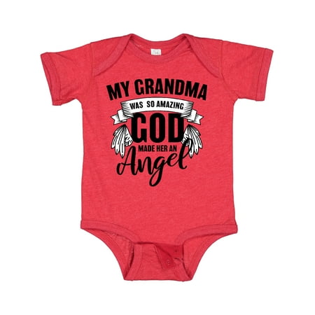 Inktastic My Grandma Was So Amazing God Made Her an Angel Gift Baby Boy or Baby Girl Bodysuit
Inktastic My Grandma Was So Amazing God Made Her an Angel Gift Baby Boy or Baby Girl Bodysuit