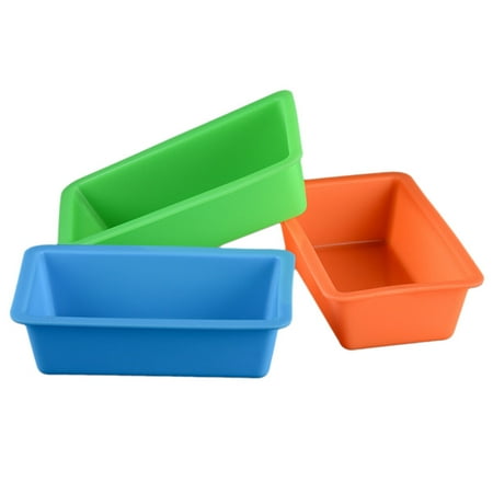 NUOLUX Rectangular Silicone Baking Mold Soap Mould Shaped Nonstick Toast Mold(Random Color)
NUOLUX Rectangular Silicone Baking Mold Soap Mould Shaped Nonstick Toast Mold(Random Color)