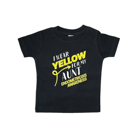 Inktastic I Wear Yellow for my Aunt- Endometriosis awareness Gift Baby Boy or Baby Girl T-Shirt
Inktastic I Wear Yellow for my Aunt- Endometriosis awareness Gift Baby Boy or Baby Girl T-Shirt