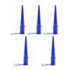 Nitouy 5Pcs Sealing Caulking Nozzle Glue Tip Mouth Pointing Construction Tools