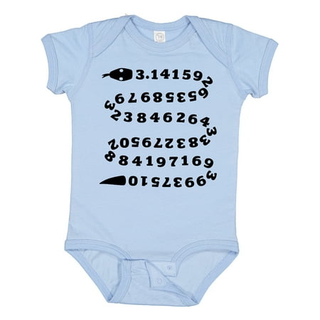 Inktastic Pi-thon Pi Day Python Pun Snake Gift Baby Boy or Baby Girl Bodysuit