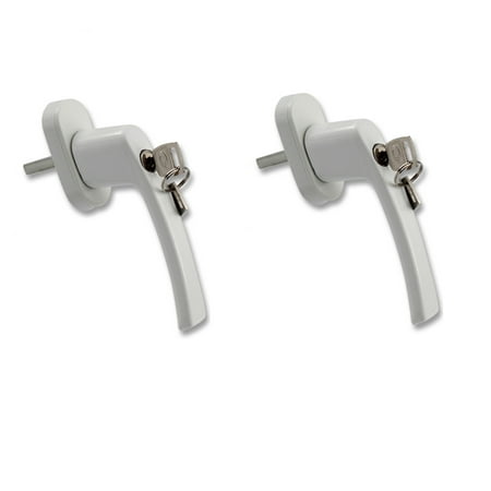 Goodhd 2 aluminium handles with locking child lock pin length 35 mm