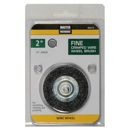 Disston 842713 2 in. Master Mechanic Fine Wire Wheel
Disston 842713 2 in. Master Mechanic Fine Wire Wheel