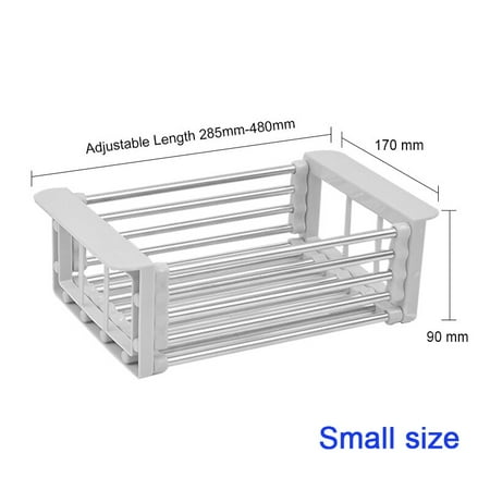 Kitchen Stainless Steel Sink Drainage Rack 304 Dish Drying Rack Dish Insert Storage Organizer Fruit Vegetable Drainer Basket
Kitchen Stainless Steel Sink Drainage Rack 304 Dish Drying Rack Dish Insert Storage Organizer Fruit Vegetable Drainer Basket