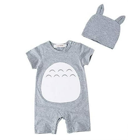 Styles I Love Unisex Baby Boy and Girl Grey Short Sleeve Cotton Romper with Hat 2pcs Set Summer Jumpsuit Outfit
Styles I Love Unisex Baby Boy and Girl Grey Short Sleeve Cotton Romper with Hat 2pcs Set Summer Jumpsuit Outfit