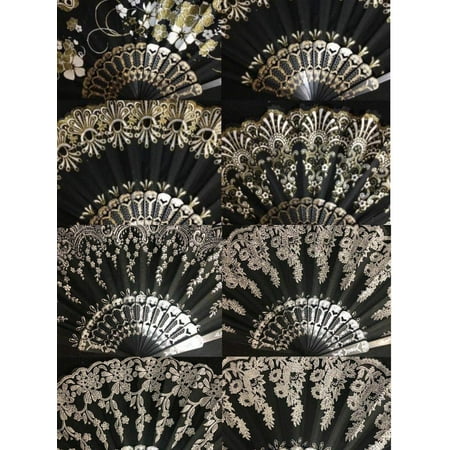 Set of 12 Spanish-Style-Black-Dance-Party-Wedding-Lace-Gold-Flower-Folding-Hand-Fan 12x-Spanish-Style-Black-Dance-Party-Wedding-Lace-Gold-Flower-Folding-Hand-Fan
Set of 12 Spanish-Style-Black-Dance-Party-Wedding-Lace-Gold-Flower-Folding-Hand-Fan 12x-Spanish-Style-Black-Dance-Party-Wedding-Lace-Gold-Flower-Folding-Hand-Fan