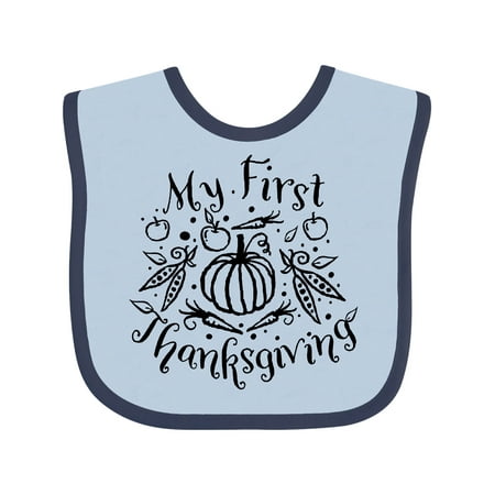 Inktastic My 1st Thanksgiving with Pumpkin and Vegetables in Black Gift Baby Boy or Baby Girl Bib
Inktastic My 1st Thanksgiving with Pumpkin and Vegetables in Black Gift Baby Boy or Baby Girl Bib