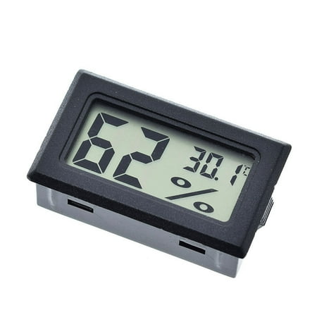Mini Digital LCD Indoor Convenient Temperature Sensor Humidity Meter Thermometer Hygrometer Gauge Black
Mini Digital LCD Indoor Convenient Temperature Sensor Humidity Meter Thermometer Hygrometer Gauge Black