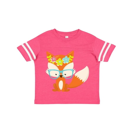 Inktastic Hipster Fox Fox with Glasses Colorful Flowers Gift Toddler Boy or Toddler Girl T-Shirt
Inktastic Hipster Fox Fox with Glasses Colorful Flowers Gift Toddler Boy or Toddler Girl T-Shirt