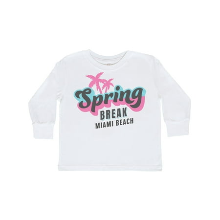 Inktastic Spring Break Retro with Palm Trees Miami Beach Gift Toddler Boy or Toddler Girl Long Sleeve T-Shirt 
Inktastic Spring Break Retro with Palm Trees Miami Beach Gift Toddler Boy or Toddler Girl Long Sleeve T-Shirt