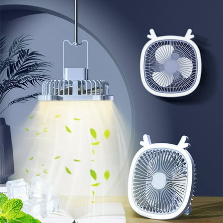 WSBDENLK Fans On Clearance Desktop Suspended Wall-Mounted Multifunctional Lighting Fan Convenient Mute 3-Speed Fan Night Light Wall-Mounted Four-In-One Usb Charging Fan Fans for Home Clearance
WSBDENLK Fans On Clearance Desktop Suspended Wall-Mounted Multifunctional Lighting Fan Convenient Mute 3-Speed Fan Night Light Wall-Mounted Four-In-One Usb Charging Fan Fans for Home Clearance