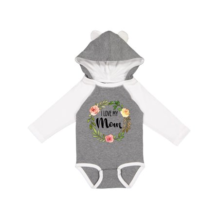 Inktastic I Love my Mom- flower circle Gift Baby Boy or Baby Girl Long Sleeve Bodysuit
Inktastic I Love my Mom- flower circle Gift Baby Boy or Baby Girl Long Sleeve Bodysuit