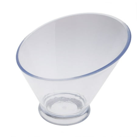 Clear Acrylic Bowl Dishes Fruit Salad Bowl Kitchen Tools Glass Cup Tray 15CM