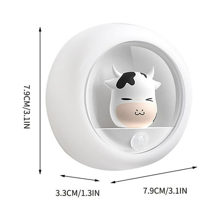 Haykey Intelligent Light Control LED Night Light Bedroom Body Sensor Light Creative Night Light USB Bedside Lamp Room Decor
Haykey Intelligent Light Control LED Night Light Bedroom Body Sensor Light Creative Night Light USB Bedside Lamp Room Decor