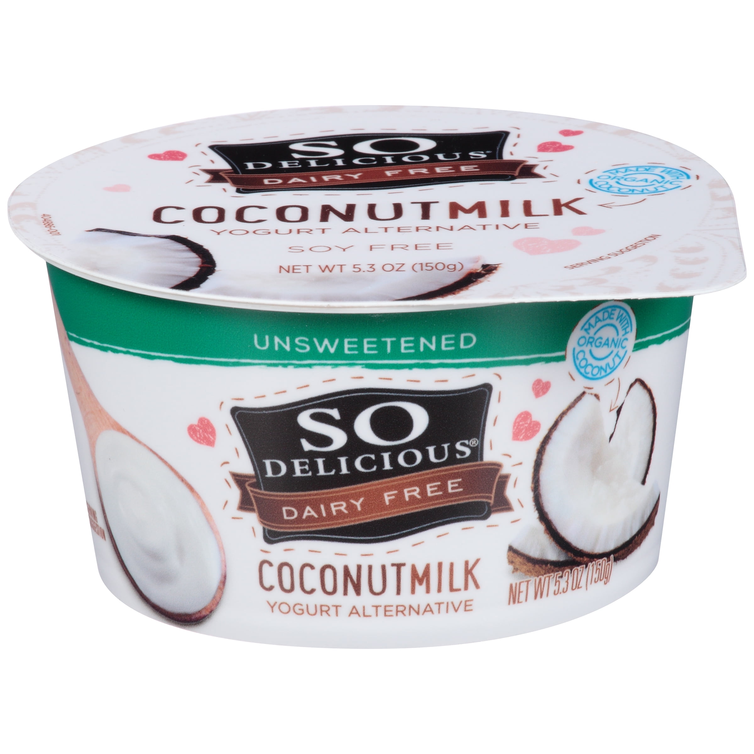 So Delicious Dairy Free Unsweetened Vanilla Coconut Milk Beverage 32 fl