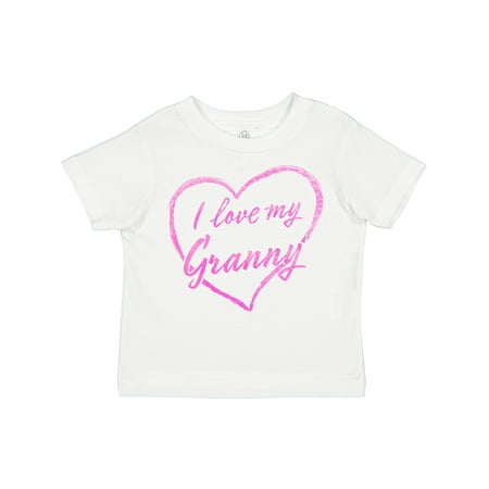 Inktastic I Love My Granny in Pink Chalk Heart Gift Toddler Boy or Toddler Girl T-Shirt
Inktastic I Love My Granny in Pink Chalk Heart Gift Toddler Boy or Toddler Girl T-Shirt