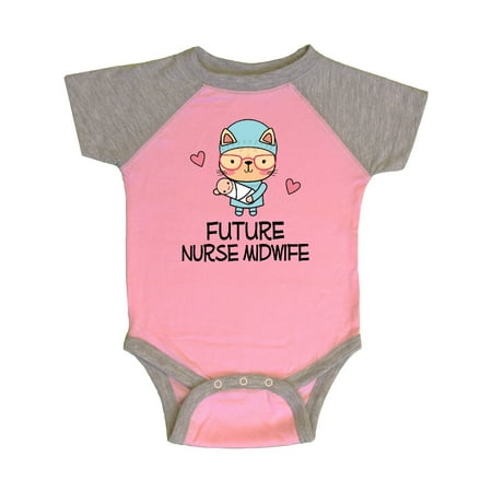 Inktastic Future Nurse Midwife Gift Gift Baby Girl Bodysuit