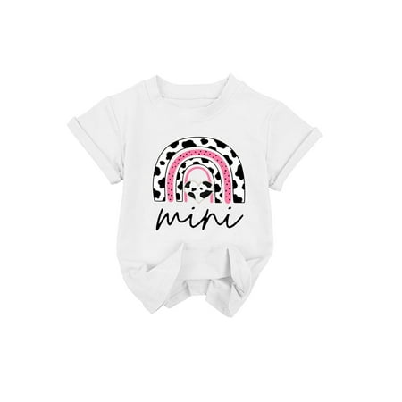 Rovga Family Clothes Monther Day Mommy And Me Matching Outfit Mama Mini Love Shirt Monther Day Short Sleeve Family Matching Tshirt Family Parent-Child Wear
Rovga Family Clothes Monther Day Mommy And Me Matching Outfit Mama Mini Love Shirt Monther Day Short Sleeve Family Matching Tshirt Family Parent-Child Wear