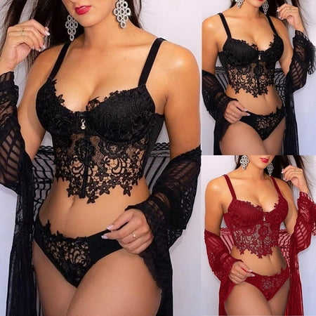 Rong Yun Sexy Women Embroidery Lace Collar Wireless Bra Sexy Lingerie Thong Set Underwear(Buy 2 Get 1 Free)
Rong Yun Sexy Women Embroidery Lace Collar Wireless Bra Sexy Lingerie Thong Set Underwear(Buy 2 Get 1 Free)