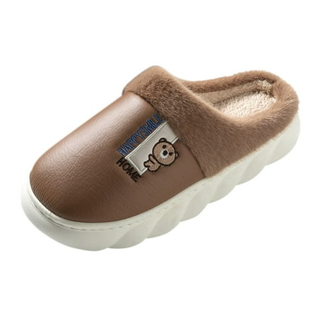 WANYNG Men Slippers Autumn And Winter Fashion Comfortable Solid Color Thick Bottom Warm Indoor Non Slip Men s Slippers Size 7-8 Deer Slippers for Men Indoor
WANYNG Men Slippers Autumn And Winter Fashion Comfortable Solid Color Thick Bottom Warm Indoor Non Slip Men s Slippers Size 7-8 Deer Slippers for Men Indoor
