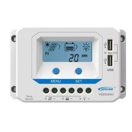 GDHOME PWM Series Charge Controller VS AU With LCD Display USB Connection inverter
