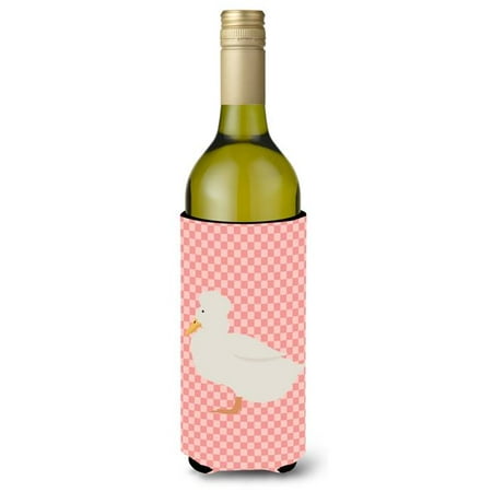 Carolines Treasures BB7857LITERK Crested Duck Pink Check Wine Bottle Beverge Insulator Hugger
Carolines Treasures BB7857LITERK Crested Duck Pink Check Wine Bottle Beverge Insulator Hugger