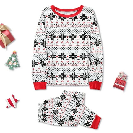 Pxiakgy Parent-child Christmas Set Printed Warm Home Wear Pajamas Two-piece Dad Set christmas gifts Black L
Pxiakgy Parent-child Christmas Set Printed Warm Home Wear Pajamas Two-piece Dad Set christmas gifts Black L