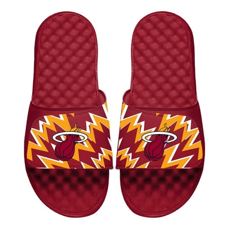 ISlide Crimson Miami Heat High Energy Slide Sandals