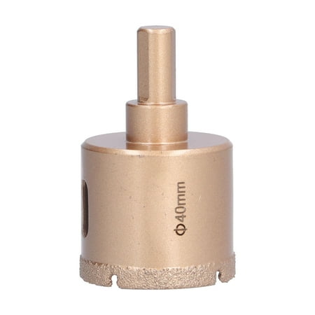 Hole Opener 40mm Brazed Drill Bit Cutter Tool for Glass Ceramic Marble Stone Drilling
Hole Opener 40mm Brazed Drill Bit Cutter Tool for Glass Ceramic Marble Stone Drilling
